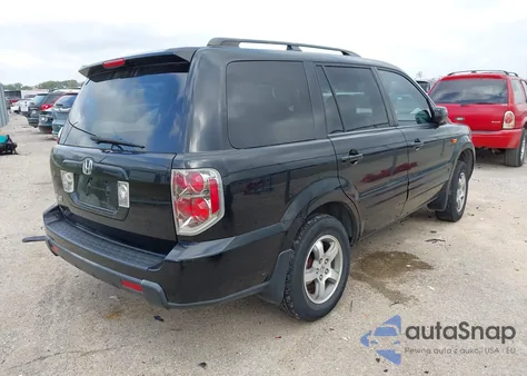 2008 Honda Pilot Ex-L из США, поврежденный, VIN 5FNYF28618B004934